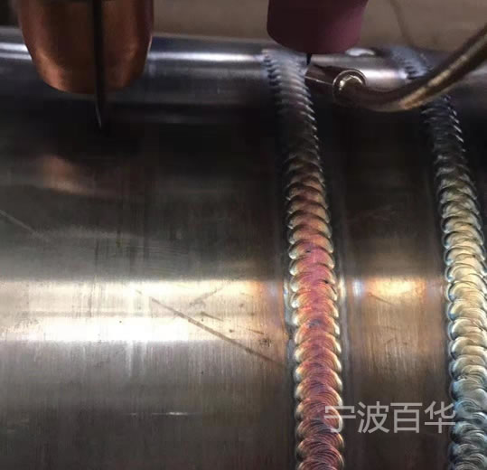 管法兰焊接生产线 焊接加工效果