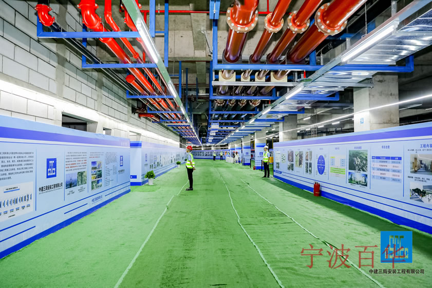 上海市建设工程机电安装双创专项观摩现场