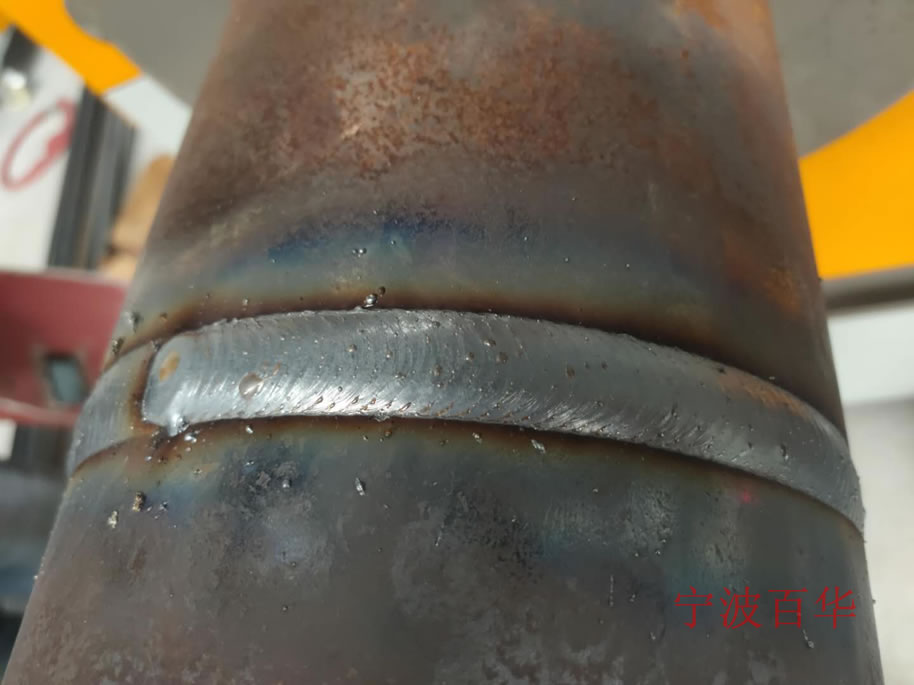 管道自动焊机气保焊工艺自动焊接碳钢效果