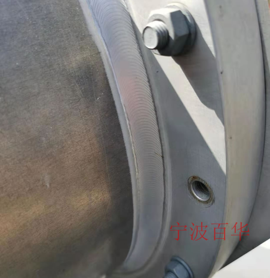铝制管法兰用管道自动焊机角焊缝效果
