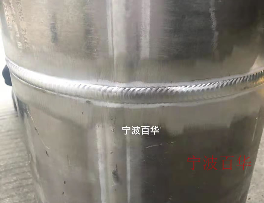 管道自动焊机焊接大管径铝管氩弧焊鱼纹成型