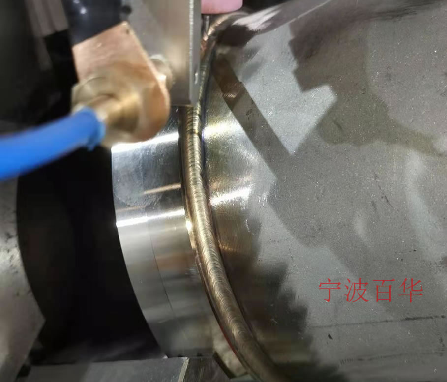 不锈钢管道自动焊接氩弧焊打底鱼纹焊接