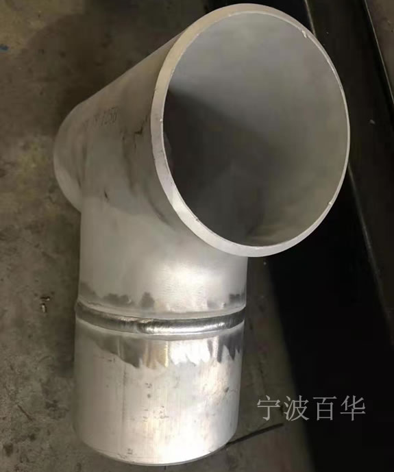 卡盘管子自动焊机铝合金管件焊接效果