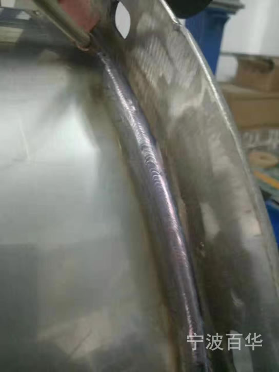 管道-罐体直环缝自动焊机 焊接效果